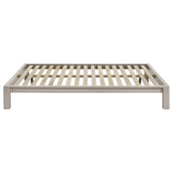 Gislen Queen Easy Assembly Wood Platform Bed White