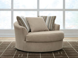 Linenhause Oversized Swivel Accent Chair