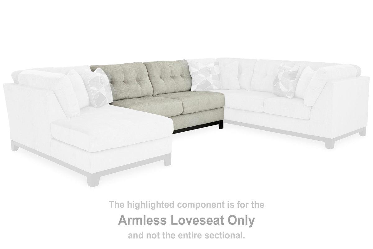 Maxon Place Armless Loveseat