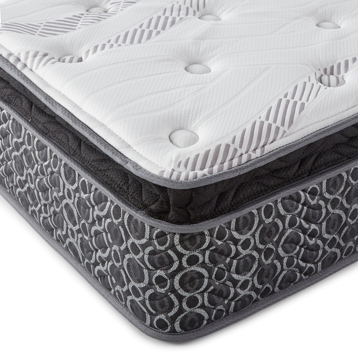 Hayes 11-inch Twin Pillow Top Memory Foam Hybrid Mattress