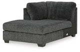 Biddeford 2-Piece Sectional and Oversized Swivel Accent Chair
