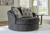 Biddeford 2-Piece Sectional and Oversized Swivel Accent Chair