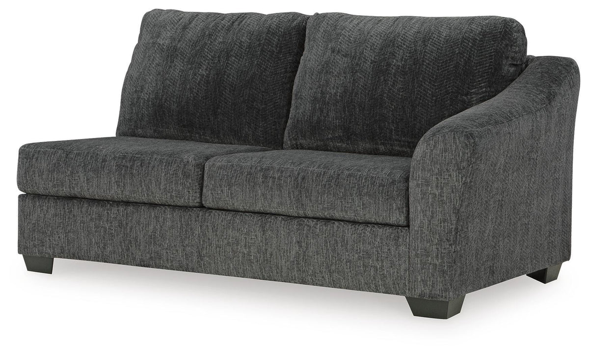 Biddeford 2-Piece Sectional and Oversized Swivel Accent Chair