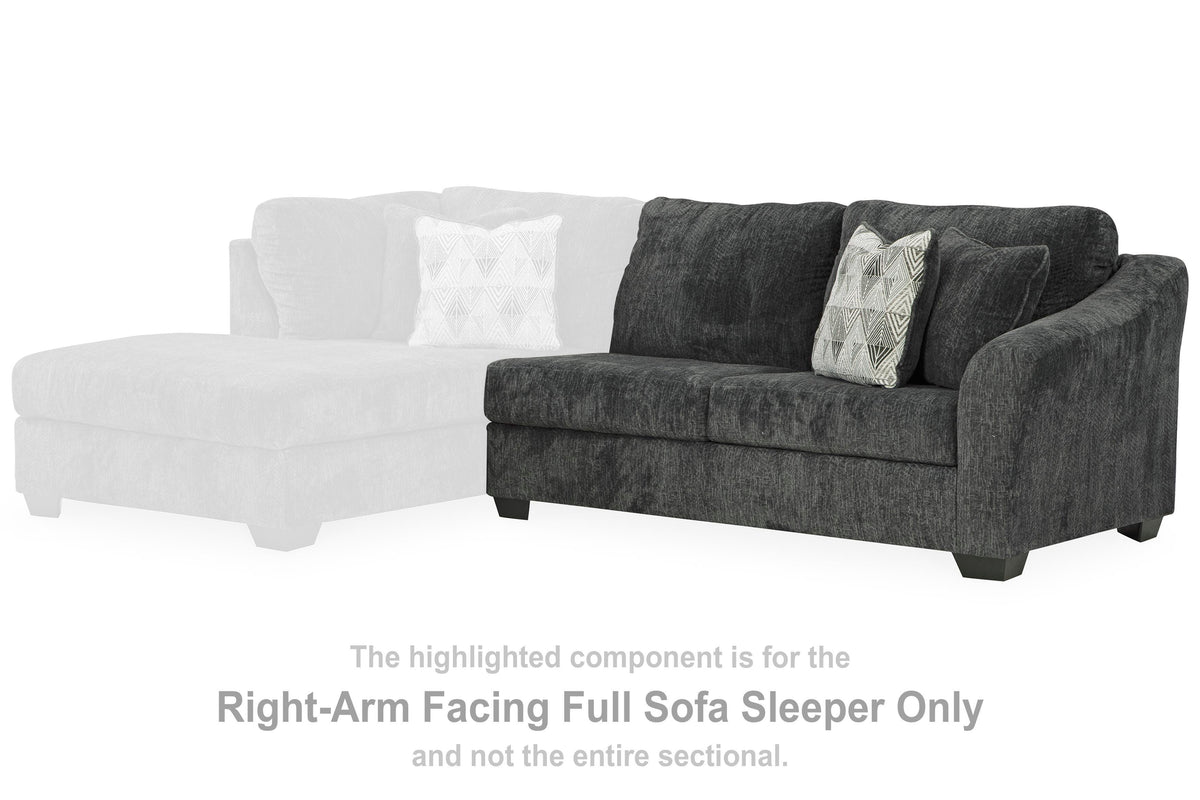 Biddeford Right-Arm Facing Full Sofa Sleeper