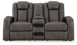 Fyne-Dyme Power Reclining Loveseat and Recliner
