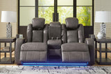 Fyne-Dyme Power Reclining Sofa, Loveseat and Recliner