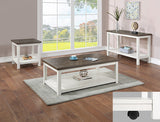Dakota Chalk White End Table - Crown Mark | Olivia Furniture