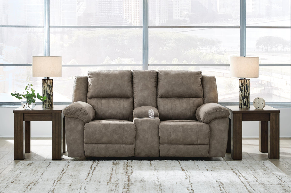 Laresview Reclining Sofa and Loveseat