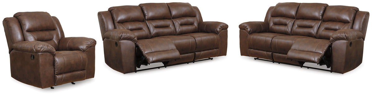 Stoneland 2 Reclining Sofas and Recliner