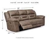 Stoneland Power Reclining Sofa, Loveseat and Recliner
