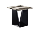 Adea Brown/Black 3-Piece Faux Marble Top Cocktail Table Set - Crown Mark | Olivia Furniture