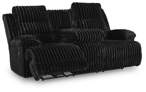 Rhines Falls Power Reclining Sofa with Drop Down Table