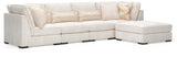 Donelson Creek 4-Piece Sectional and Ottoman