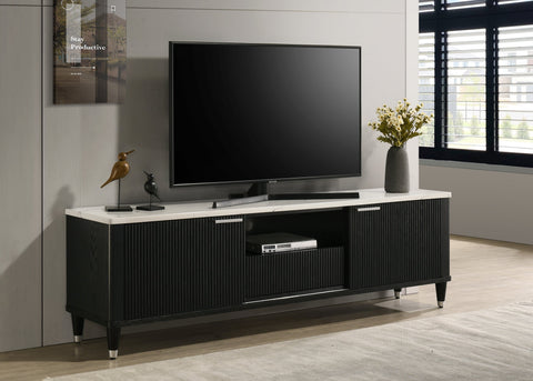 Britany Black TV Stand