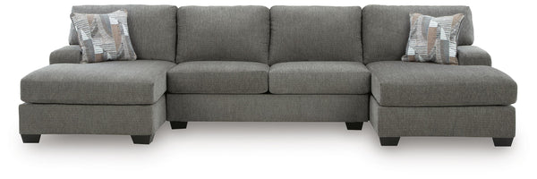 Clarington 3-Piece Sleeper Sectional with Double Chaise