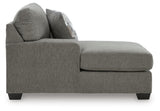 Clarington 3-Piece Sectional and Oversized Ottoman