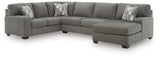 Clarington 3-Piece Sleeper Sectional with Chaise