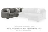 Clarington Left-Arm Facing Sofa with Corner Wedge