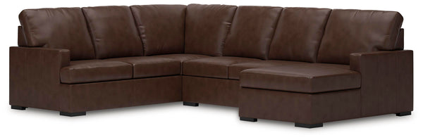 McDowlan Coffee 3-Piece Sectional with Right-Arm Facing Chaise