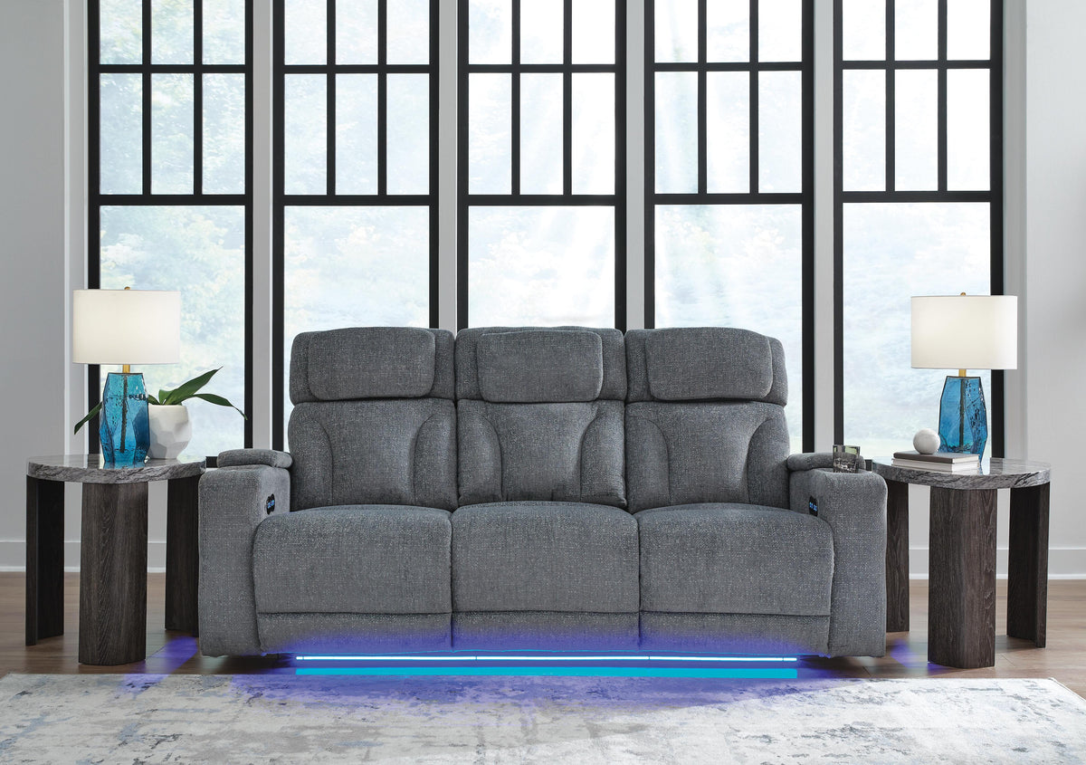Studio Cave Power Reclining Sofa and Loveseat