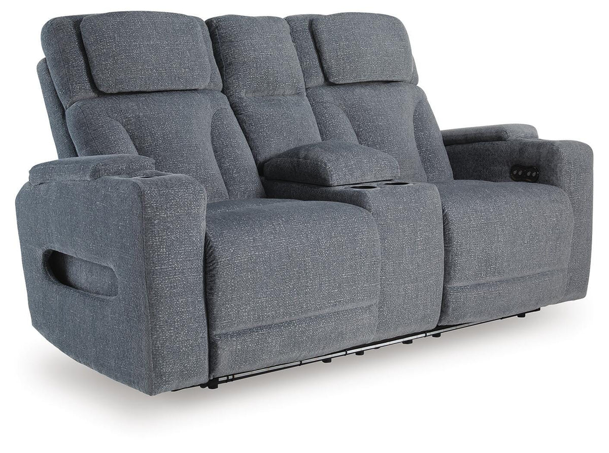 Studio Cave Power Reclining Loveseat with Console