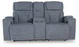 Studio Cave Power Reclining Loveseat with Console