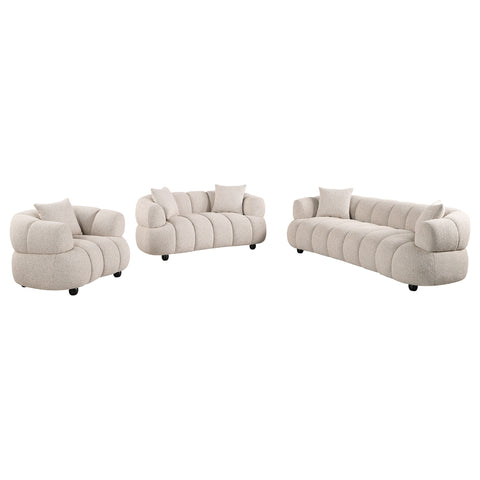 Whitney Living Room Set Pebble