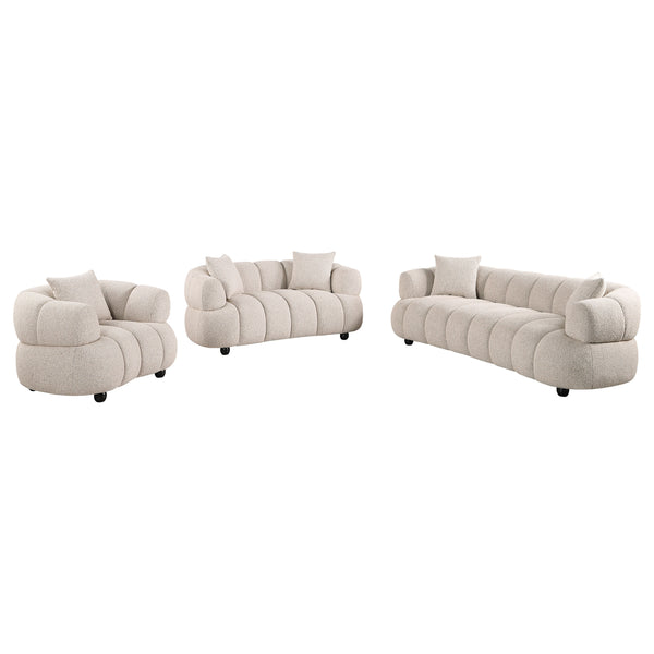 Whitney Living Room Set Pebble