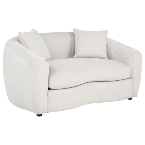 Isabella Fabric Upholstered Loveseat Sand