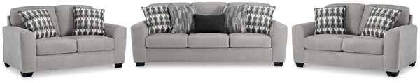 Avenal Park Sofa and 2 Loveseats