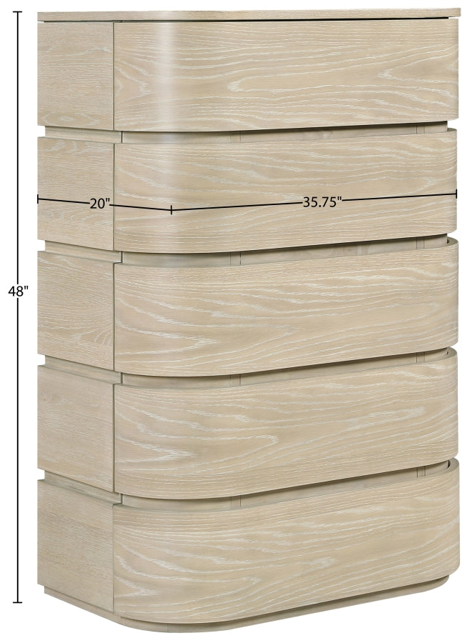859Oak-CH Natural dimensions