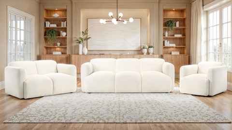 Dorset Living Room Set White