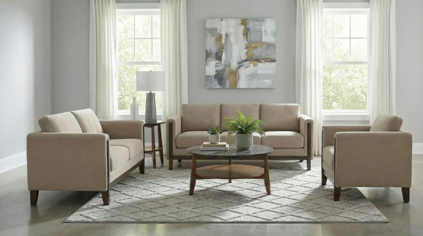 Islington Living Room Set Taupe