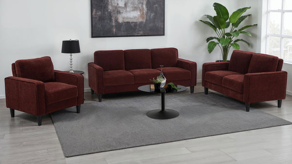Ruth Living Room Set Rust