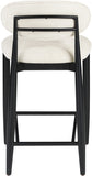 Riccio Performance Fabric Upholstered Counter Stool — 11049-C - Cream - 11049Cream-C alternate view 4