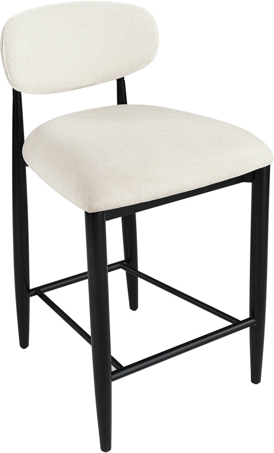 Riccio Performance Fabric Upholstered Counter Stool — 11049-C - Cream - 11049Cream-C alternate view 5