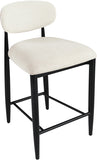 Riccio Performance Fabric Upholstered Counter Stool — 11049-C - Cream - 11049Cream-C alternate view 5