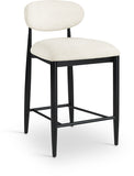 Riccio Performance Fabric Upholstered Counter Stool — 11049-C - Cream - 11049Cream-C