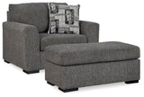 Gardiner Oversized Chair and Ottoman