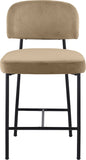 Zarelle Performance Fabric Upholstered Counter Stool — 88022-C - Beige - 88022Beige-C alternate view 2