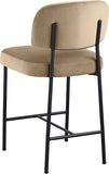 Zarelle Performance Fabric Upholstered Counter Stool — 88022-C - Beige - 88022Beige-C alternate view 5