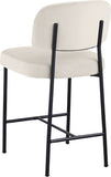 Zarelle Performance Fabric Upholstered Counter Stool — 88022-C - Cream - 88022Cream-C alternate view 5