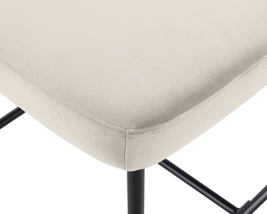 Zarelle Performance Fabric Upholstered Counter Stool — 88022-C - Cream - 88022Cream-C alternate view 6