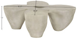 605Sand-CT Beige dimensions