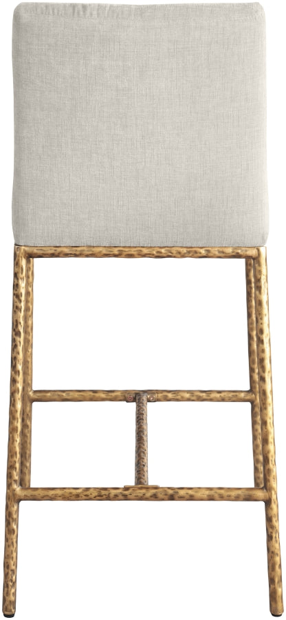 Reeves Chenille Fabric Upholstered Counter Stool — 11070-C - Cream - 11070Cream-C alternate view 4