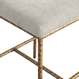 Reeves Chenille Fabric Upholstered Counter Stool — 11070-C - Cream - 11070Cream-C alternate view 6