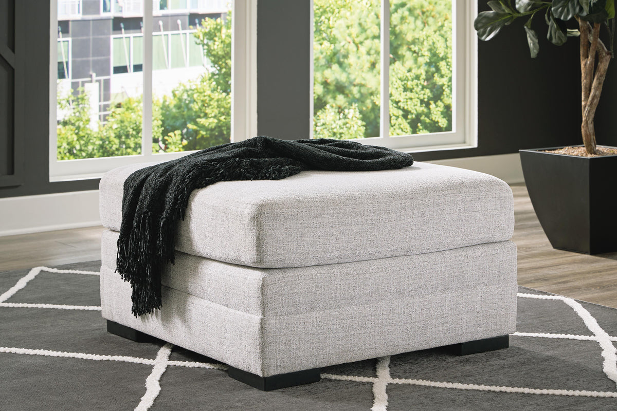Koralynn 3-Piece Sectional and Oversized Accent Ottoman