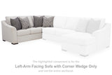 Koralynn Left-Arm Facing Sofa with Corner Wedge