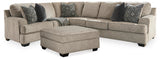 Bovarian 3-Piece Sectional and Ottoman