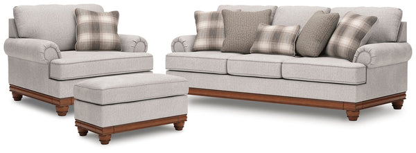Clearbrooke Sofa, Oversized Chair and Ottoman